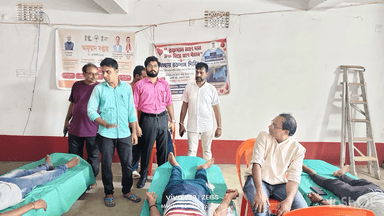 শালতোড়া: আয়ুষ্মান সপ্তাহ পালন উপলক্ষে স্বেচ্ছায় রক্তদান শিবিরের আয়োজন করা হলো পাবড়া মোড়ে শালতোড়া ব্লক প্রাথমিক স্বাস্থ্য কেন্দ্রের তরফে