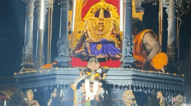 இராமேஸ்வரம்: ஆடி திருக் கல்யாண திருவிழாவை ஒட்டி அம்பாள் வெள்ளி ரதத்தில் வீதி உலா