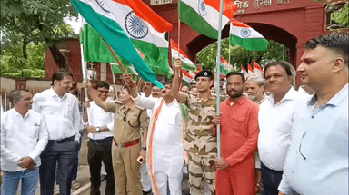 बड़वाह: बड़वाह में हर घर तिरंगा अभियान के तहत भव्य यात्रा, 2000 से अधिक देशभक्त हुए शामिल
