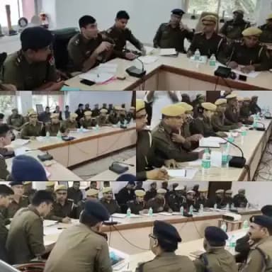 आज दिनांक 10.02.2026 को जिला पुलिस अधीक्षक दौसा श्री सागर राणा (आईपीएस) के निर्देशन में पुलिस अधीक्षक कार्यालय में क्राइम मीटिंग आयोजित की गई। आगामी पंचायत चुनाव व त्योहारों को देखते हुए कानून-व्यवस्था, गश्त, नाकाबंदी, सोशल मीडिया मॉनिटरिंग