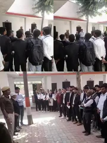 पुलिस थाना सदर दौसा द्वारा लॉ कॉलेज दौसा के विद्यार्थियों को साइबर सुरक्षा एवं ट्रैफिक नियमों के प्रति जागरूक किया गया।
#CyberAwareness #TrafficRules #DausaPolice