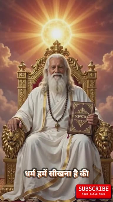 धर्म ही सबसे बड़े पूजा है