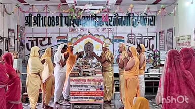 पार्श्वनाथ दिगंबर जैन मंदिर पलेरा में मंदिर स्थापना दिवस की 26वीं वर्षगांठ भक्ति भाव से मनाई गई