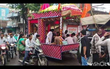गंज बासौदा मे निकाली गई जगथनाथ रथ यात्रा #