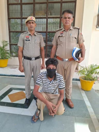 टोहाना: टोहाना में दूध विक्रेता से लूट का दूसरा आरोपी गगनदीप गिरफ्तार, जेल भेजा गया