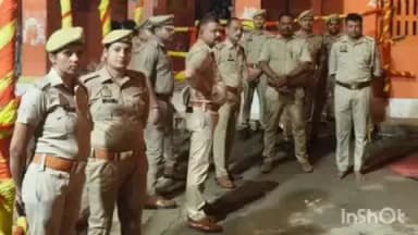 बरहज: देवरिया के सभी शिवालयों पर सावन मास के पहले सोमवार को पुलिस रही मुस्तैद