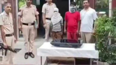 रोहिणी में प्रशांत विहार थाना पुलिस ने दो शातिर LED चोरों को किया गिरफ्तार