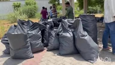 மதுரை தெற்கு: மயானத்தை சுத்தம் செய்து உடைந்த மது பாட்டில்களை அகற்றி மரக்கன்றுகளை நட்டு வைத்த வீ த லீடர்ஸ் அமைப்பினர்