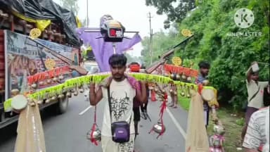 सहारनपुर: भूतों वाली कावड़, सहारनपुर के अनोखे कावड़िए अंकित की 'कलयुगी कावड़' सड़क पर बनी चर्चा