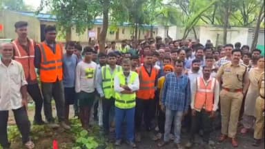 अकलतरा: बनाहील में स्थित JSW महानदी में 300 मजदूरों का हुआ सत्यापन, मजदूरों के लिए लिया गया फिंगरप्रिंट