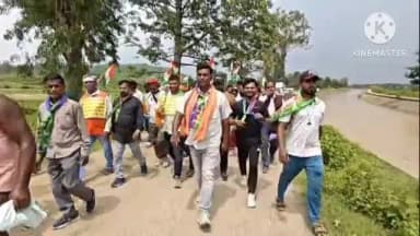 बुंडू: बुंडू में आजसू कार्यकर्ताओं का विधानसभा कूच, पुलिस ने किया गिरफ्तार