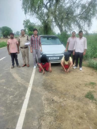भट्टूकलां: फतेहाबाद में 79.23 ग्राम हेरोइन सहित दो तस्कर गिरफ्तार, कार भी जब्त