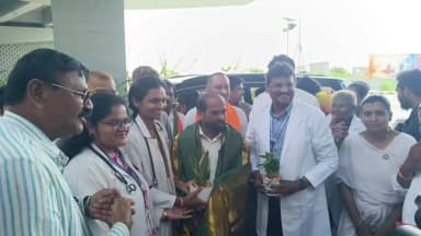 నరసరావుపేట: నరసరావుపేటలో ప్రభుత్వ ఆసుపత్రిలో ఆరో ప్లాంట్, తల్లి–బిడ్డ వాహనాలను ప్రారంభించిన ఆరోగ్యశాఖ మంత్రి సత్యకుమార్ యాదవ్