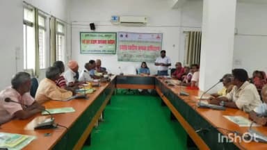 पुरैनी: पुरैनी प्रखंड मुख्यालय में किसानों के लिए एकदिवसीय प्रशिक्षण का कार्यक्रम आयोजित।