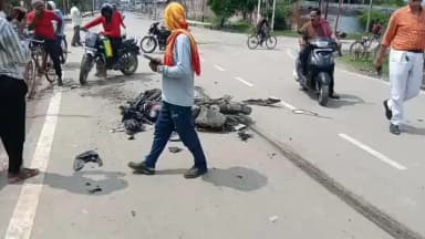 मुगलसराय: मुगरसराय इंडस्ट्रियल एरिया में ट्रक की चपेट में आने से युवक की दर्दनाक मौत, मचा हड़कंप