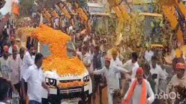 मिरज: मनोज जरांगेना डिफेण्डर गाडी वापरण्यासाठी दिली असल्याचा सांगोला येथील प्रगत शेतकऱ्याचा खुलासा