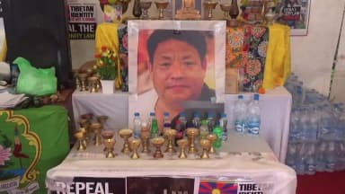 शिमला शहरी: शिमला में तिब्बती समुदाय ने 24 घंटे का अनशन कर की अपनी पहचान की रक्षा