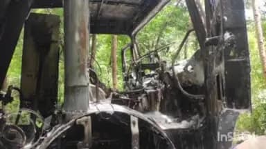 കോന്നി: കൂടൽ പോത്തുപാറയിൽ ടിപ്പർ ലോറിക്ക് തീ പിടിച്ചു