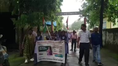 सौसर: सौसर में एचआईवी जागरूकता अभियान शुरू, रैली निकालकर छात्रों को जानकारी दी गई