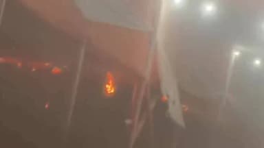 सिंघेश्वर: सिंहेश्वरनाथ मंदिर परिसर में भीषण आग, 25 हजार वर्गफीट का पंडाल जलने से बचा; बड़ा हादसा टला