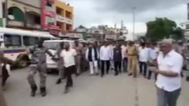 छत्रपती संभाजीनगर: तिरंगा रॅली मार्गाची पोलीस आयुक्त यांच्याकडून पाहणी, मुख्यमंत्री देवेंद्र फडवणीस यांची राहणार उपस्थिती