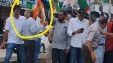मल्हारगढ़: मल्हारगढ़ में नगर पंचायत अध्यक्ष प्रतिनिधि द्वारा उल्टा तिरंगा लहराने के आरोप पर कार्रवाई की मांग