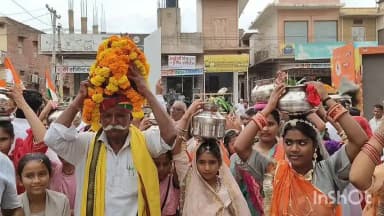 जैसलमेर: संत रविदास की कलश यात्रा पोकरण पहुंची, विधायक महंत प्रताप पूरी सहित बीजेपी पदाधिकारियों ने किया स्वागत