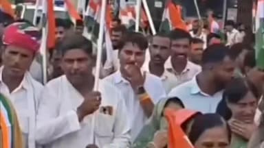 गरोठ: गरोठ नगर और मेलखेड़ा मंडल में भारतीय जनता पार्टी मंडल ने निकाली तिरंगा यात्रा, विधायक सहित कार्यकर्ता रहे मौजूद