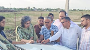बाड़मेर: बाड़मेर में जसदेर तालाब के आगोर में ऑक्सीजन जोन और बड़े पैमाने पर पौधारोपण
