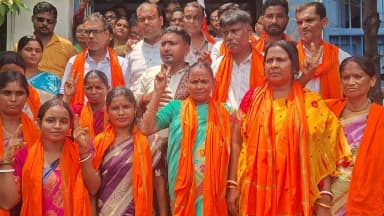 বরজোড়া: বাঁকুড়ার বড়জোড়া গ্রাম পঞ্চায়েতে ৫০ বছর পর বিজেপিরা ক্ষমতায়