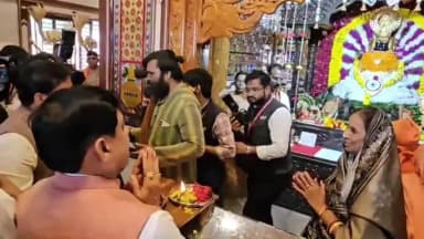 बड़वानी: सीएम मोहन यादव ने तलुन के नवनिर्मित श्री खाटू श्याम मंदिर में दर्शन-अभिषेक किया, संतों का अभिनंदन भी किया