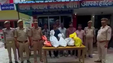 लखीमपुर: फरधान पुलिस ने अमानलाला मोड़ पर चोरी के माल का बंटवारा करते शातिर चोर को गिरफ्तार, नगदी व लोहे-पीतल के पार्ट्स बरामद