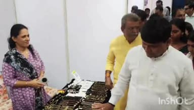 પાલનપુર શહેર: પાલનપુર ખાતે પ્રભારી મંત્રી કમલેશ પટેલે રાખી મેળાને ખુલ્લો મુક્યો
