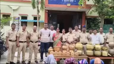 बिलोली: कुंडलवाडी येथे तांब्या पितळेच्या भांड्याची चोरी करणाऱ्या कुंडलवाडी पोलिसांनी ताब्यात घेऊन आरोपी विरुद्ध गुन्हा दाखल
