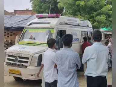 बदलापुर: सिंगरामऊ के इनामीपुर गांव में एक साथ उठीं चार अर्थियां, मुंबई हादसे में परिवार के चार सदस्यों की हुई मौत