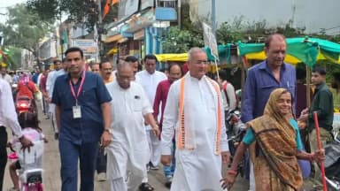 राजगढ़: राजगढ़ में विभाजन विभीषिका स्मृति दिवस के मौके पर निकाला मौन जूलूस