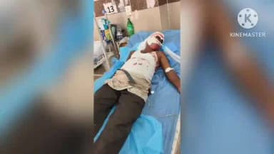 నిజామాబాద్ సౌత్: నగరంలోని వన్ టౌన్ పరిధిలో గల సిల్వర్ మర్చంట్ వాచ్మెన్ పై బెంగాలీ వాసి దాడి, చికిత్స పొందుతున్న బాధితుడు