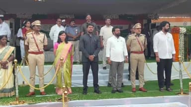 అమలాపురం: అమలాపురంలో 80వ స్వాతంత్ర్య దినోత్సవ వేడుకలు ఘనంగా జరిపిన మంత్రి సुभాష్