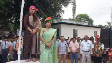 अंबाह: शान से लहराया तिरंगा, देशभक्ति से सराबोर हुआ अंबाह नगर का पचासा मैदान