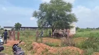नागौर: नागौर की बासनी-सिंगड़ रोड़ पर दोहितों के सामने नाना का गला काटा गया, हत्या मामले की जांच में जुटी पुलिस