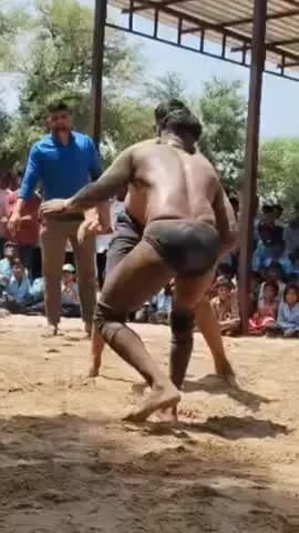 जोधपुर: स्वतंत्रता दिवस पर भींयासर में दंगल, विभिन्न राज्यों के पहलवानों ने दिखाया दमखम