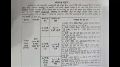 ग्वालियर गिर्द: 15 अगस्त के बाद रविवार को ग्वालियर में बिजली कटौती, एक लाख से ज्यादा घरों पर असर