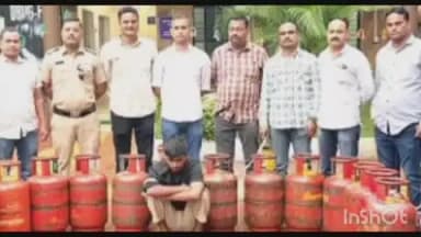 अमरावती: गॅस सिलेंडर चोरी प्रकरणी दोघे अटकेत एक लाख पस्तीस हजार चा मुद्देमाल हस्तगत राजापेठ पोलीस स्टेशन अंतर्गत घटना