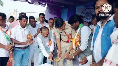 घाघरा: घाघरा हाई स्कूल मैदान में नवयुवक सरना संचालन समिति के 5 दिवसीय फुटबॉल टूर्नामेंट का समापन