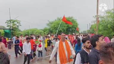 पटेरा: पटेरा से बांदकपुर के लिए भव्य कावड़ यात्रा का शुभारंभ,हजारों श्रद्धालु हुए शामिल
