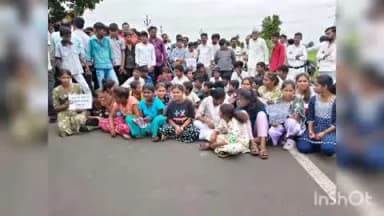 दारव्हा: रस्त्यासाठी बहुजन मुक्ती पार्टीचे रास्ता रोको आंदोलन