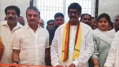 ఆత్మకూరు: అలఘనంద స్వామి దేవాలయంలో కల్యాణ మండపాన్ని ప్రారంభించిన మంత్రి ఆనం రామనారాయణ రెడ్డి