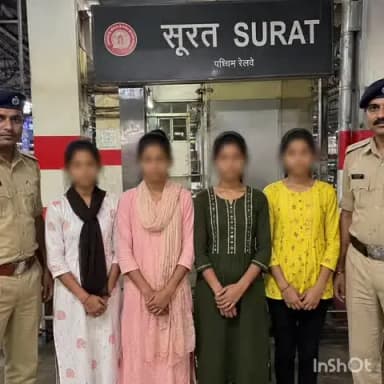 जौरा: 24 घंटे बाद सूरत रेलवे स्टेशन पर मिलीं जौरा से लापता चार नाबालिग बालिकाएं