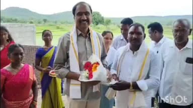 జగిత్యాల: పేద ప్రజల సొంతింటి కల ఇందిరమ్మ ఇల్లు, లబ్ధిదారుడి గృహప్రవేశానికి హాజరైన ఎమ్మెల్యే, వారి కుటుంబసభ్యుల కృతజ్ఞతలు