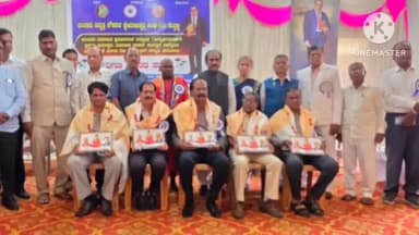 ಹುಬ್ಬಳ್ಳಿ ನಗರ: ನಗರದಲ್ಲಿ ಪ್ರತಿಭಾ ಪುರಸ್ಕಾರ ಕಾರ್ಯಕ್ರಮದಲ್ಲಿ ಶಾಸಕ ಪ್ರಸಾದ್ ಅಬ್ಬಯ್ಯ ಭಾಗಿ
